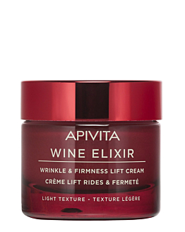 Apivita Wine Elixir Ujędrniająco-Liftingujący Lekki Krem Przeciwzmarszczkowy