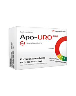 Apo-Uro Plus, Kompleksowe działanie na drogi moczowe, Kapsułki