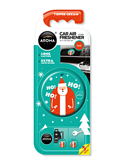 Aroma Home Odświeżacz Aroma Car Circle Polimer Toffee Cream