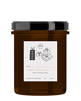 Aroma Home Candela Profumata Cosy Christmas Hot Chocolate 230 g