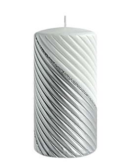 Artman Candles Caroline Duo Srebrny - Świeca zapachowa, parafinowa  1 szt.