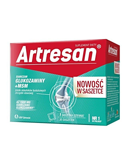 Artresan,  Preparat na wzmocnienie stawów, Saszetki