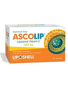 Ascolip Liposomal Vitamin C 1000 mg Żel doustny w saszetkach