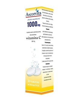 Ascorvita 1000 mg Tabletki musujące 