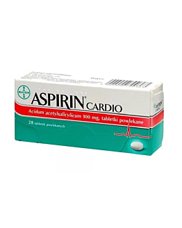 Aspirin Cardio 100 mg 28 Tabletek