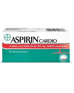 Aspirin Cardio 100 mg 56 Tabletek