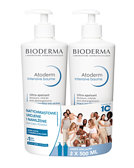 Bioderma Zestaw (Atoderm Intensive Baume + Intensive Baume)
