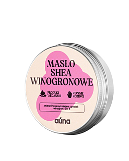Auna Masło Shea Winogronowe