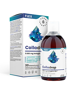 Colladrop Flex Kolagen Morski 5000 mg, Płyn, 500 ml