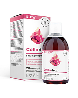 Colladrop Glow Kolagen Morski 5000 mg, Płyn, 500 ml