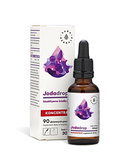 Aura Herbals Jodadrop Bioaktywne źródło jodu, Krople, 30 ml