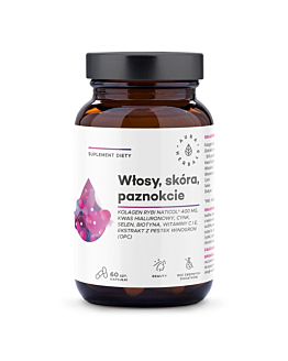 Aura Herbals Kolagen Rybi NatiCol Włosy, Skóra, Paznokcie Kapsułki