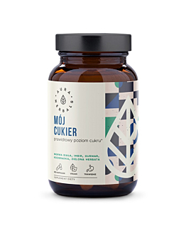 Aura Herbals M&oacute;j Cukier, Prawidłowy Poziom Cukru, Kapsułki