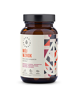 Aura Herbals Mój Wzrok, Suplement diety zawierający składniki wspomagające wzrok, 60 kapsułek