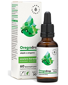 Oregadrop Olej z Oregano, Krople, 30 ml
