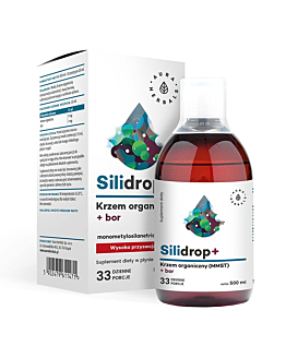 Aura Herbals Silidrop + Bor, Płyn, 500 ml