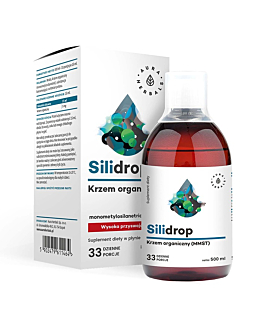 Aura Herbals Silidrop Krzem organiczny (MMST), Płyn, 500 ml