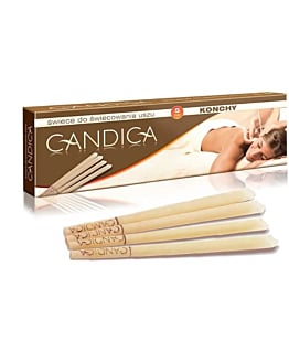 Aura Herbals Konchy Candica, Świece do świecowania uszu