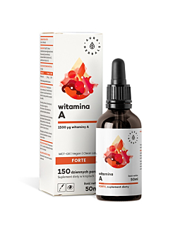 Aura Herbals Witamina A Forte MCT-Oil, Krople, 50 ml