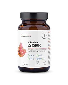 Aura Herbals Witamina ADEK, Zestaw witamin, Kapsułki