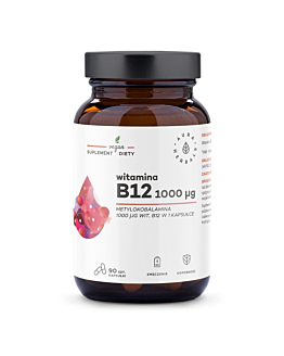 Aura Herbals Witamina B12 1000 µg, Kapsułki 