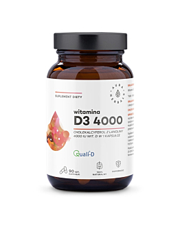 Aura Herbals Witamina D3 4000 IU, Kapsułki