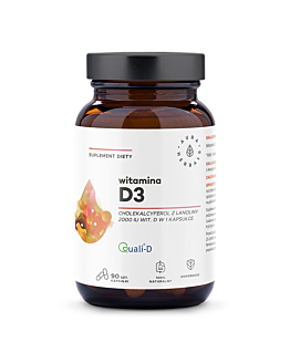 Aura Herbals Witamina D3 2000 IU, Kapsułki