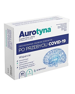 Aurotyna, Syplement diety dla osób zdrowych po przebyciu Covid-19, Kapsułki