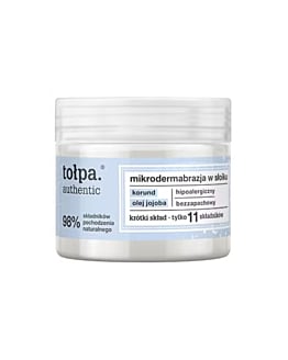 Tołpa Authentic Mikrodermabrazja w słoiku
