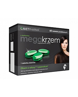 Avet Pharma Mega Krzem z Metioniną, tabletki