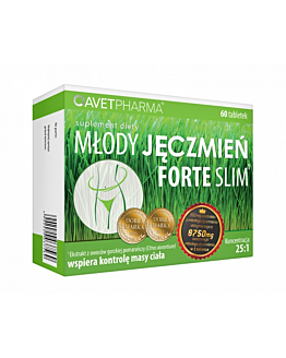 Avet Pharma Młody Jęczmień Forte Slim, Tabletki