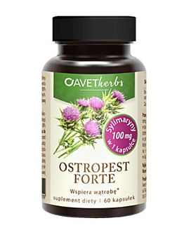 Avet Herbs Ostropest Forte, Kapsułki