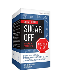 Avet Pharma Sugar Off Morwa + Berberys, Kapsułki