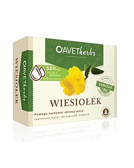 Avet Herbs Wiesiołek, Olej z nasion wiesiołka, Kapsułki