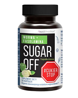 Avet Pharma Sugar Off Morwa + Fasolamina, Kapsułki
