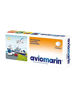 Aviomarin 50 mg 5 Tabletek 