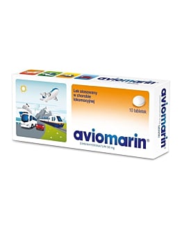 Aviomarin 50 mg 10 Tabletek 