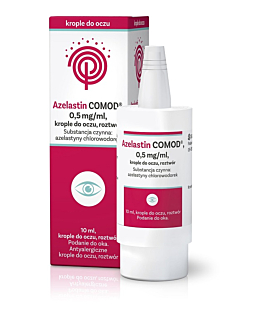 Azelastin COMOD 0,5mg/ml Krople do oczu