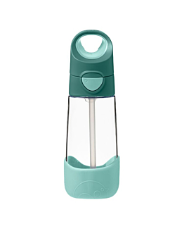 B.Box Bottiglia Tritan con Cannuccia Emerald Forest 