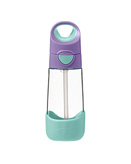 B.Box Bottiglia Tritan con Cannuccia Lilac Pop