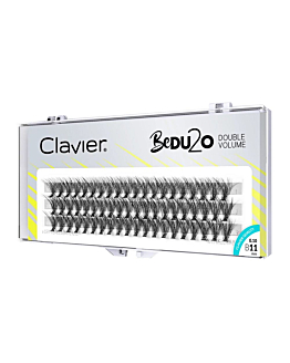 Clavier BeDU2O Double Volume kępki rzęs 11mm