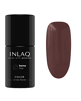 INLAQ Lakier Hybrydowy HEMA Free, Woody Brown