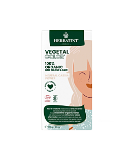 Herbatint Vegetal Color Bio Henna w Mikropudrze Neutralna Kasja, 100 g