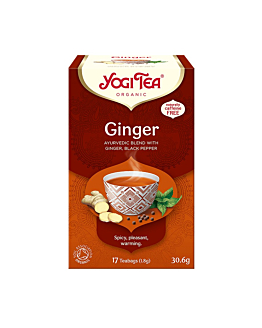 Yogi Tea herbata ajuwederyjska Ginger - imbirowa (17x1,8g)