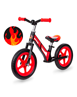 Kidwell Rowerek biegowy magnezowy COMET Black/Red