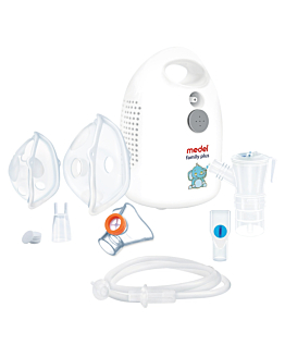 MEDEL FAMILY PLUS ELEFANTE Inhalator tłokowy dla dzieci z trzema maskami