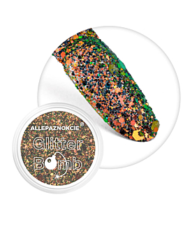 Allepaznokcie Glitter Bomb Effect Pyłek Do Paznokci Nr 04