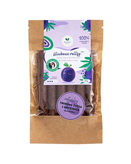 Naturalnie zdrowi Śliwkowe rollsy z inuliną 50 g