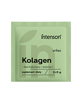 Intenson Kolagen z witaminą C i kwasem hialuronowym o smaku arbuzowym, 11,5 g