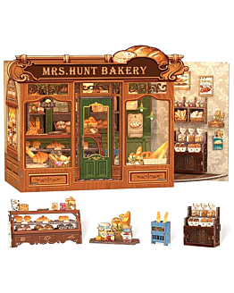 Miniaturowy domek Book Nook - Piekarnia Pani Hunt